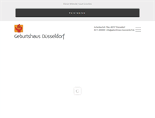 Tablet Screenshot of geburtshaus-duesseldorf.de